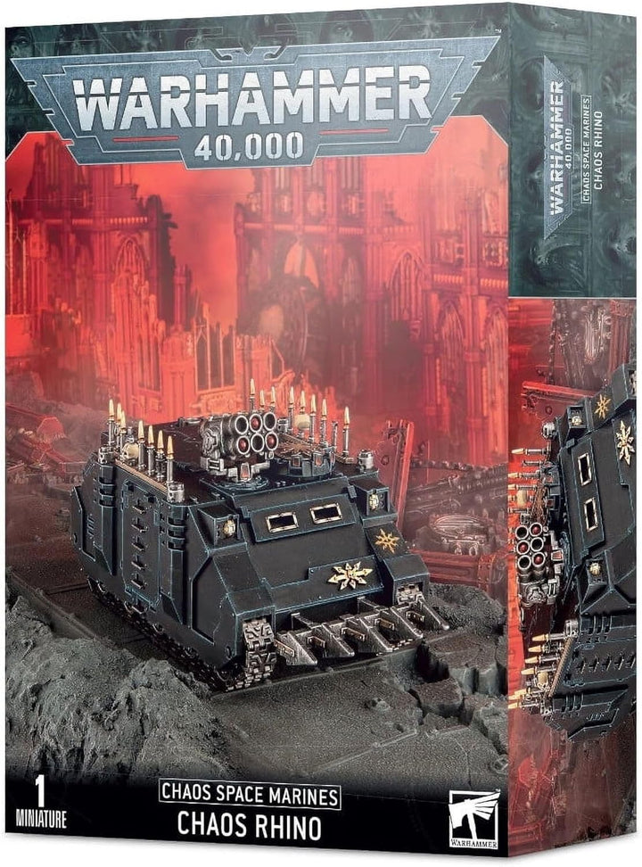 Games Workshop Warhammer 40k - Space Marine du Chaos Rhino (2019)