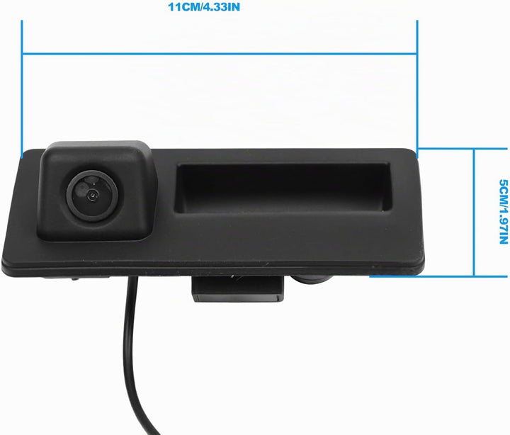 Auto Rückansicht mit Push Button Reverse Camera für Golf Variant S-a-n T-g-n T-u-n T-u-g Yeti Alhamb