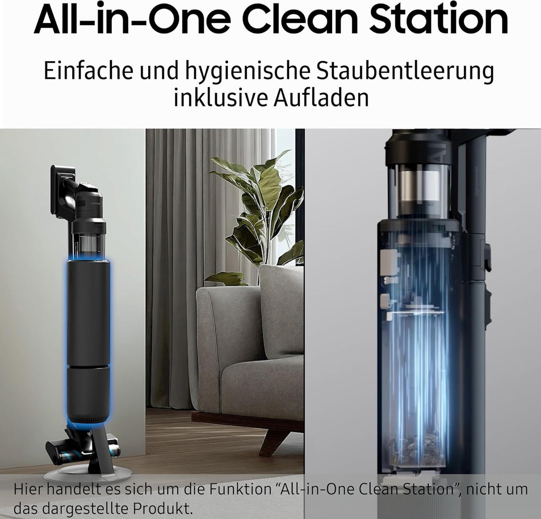 Samsung Staubsaugerbeutel für Bespoke All-in-One Clean Station, 2-l-Staubbeutel, 5 Stück, VCA-ADB952