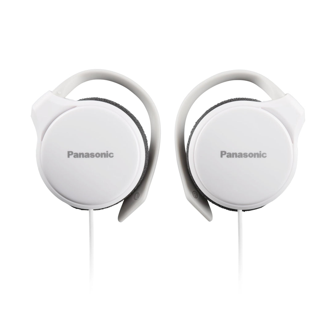 Panasonic RP-HS46-W Clip In-Ear-Kopfhörer (besonders flach, leicht und angenehm zu tragen) weiss Wei