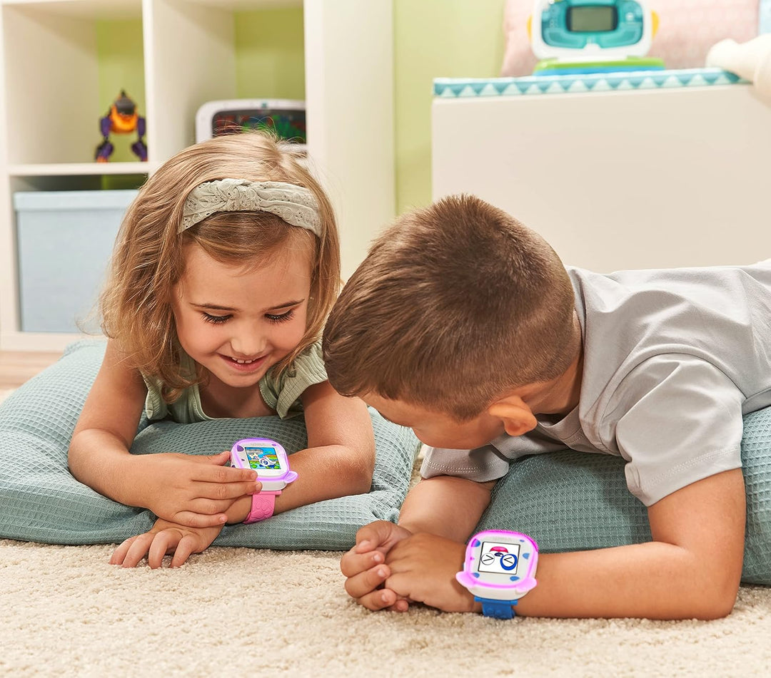 VTech My First KidiWatch – Interaktive Lernuhr mit Touch-Screen, elektronischem Haustier, digitaler