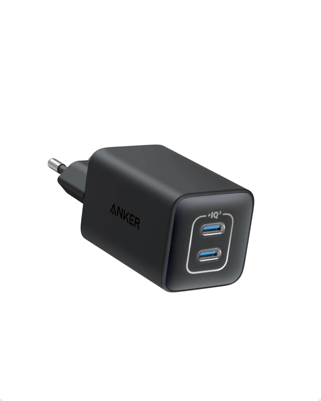 Anker USB C Ladegerät 47W, 523 Charger (Nano 3), kompakt mit 2 Anschlüssen GaN Schnellladegerät für