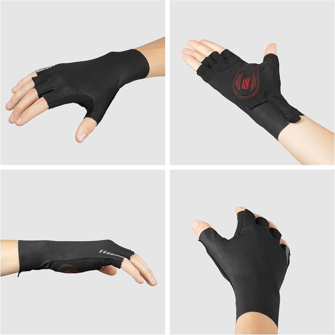 aero rennrad handschuhe GripGrab Aero TT Aerodynamische Profi Radsport Race Handschuhe Kurzfin – techstudio.ch