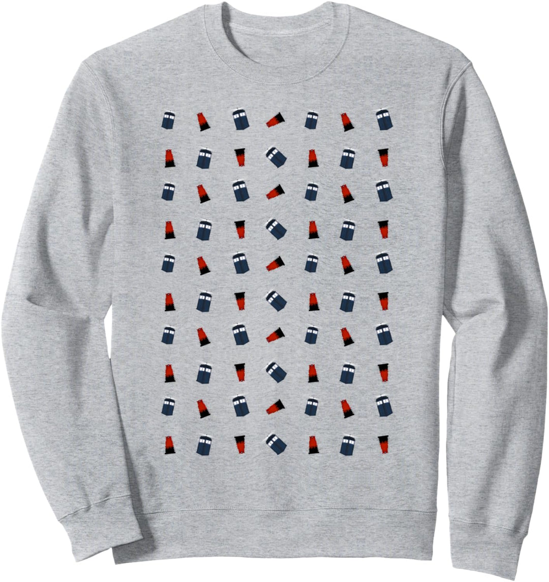 Doctor Who Muster Tardis Dalek Sweatshirt