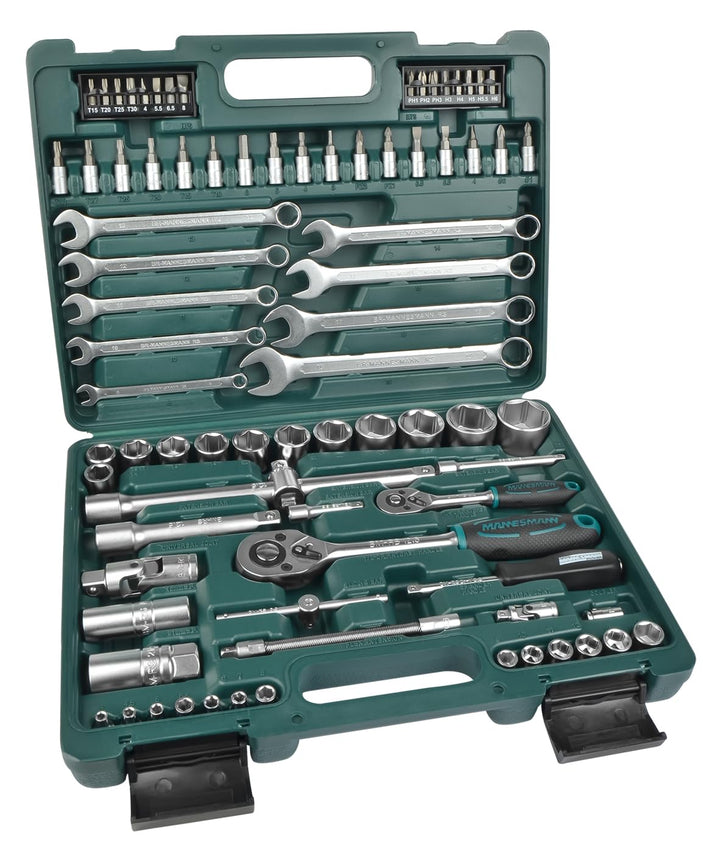 Mannesmann 82-tlg. Steckschlüsselsatz 1/4"+1/2", M29112