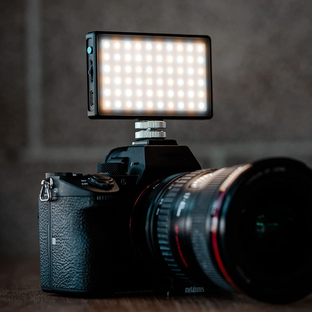 LUME CUBE Panel Mini - Bicolor Continuous Video Light für EIN- und Aus-Kamera-Video