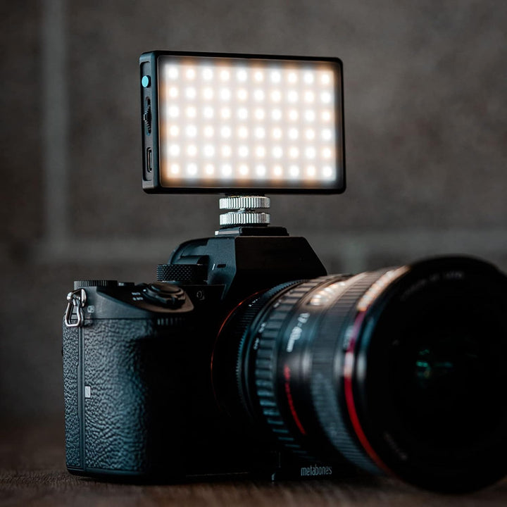 LUME CUBE Panel Mini - Bicolor Continuous Video Light für EIN- und Aus-Kamera-Video