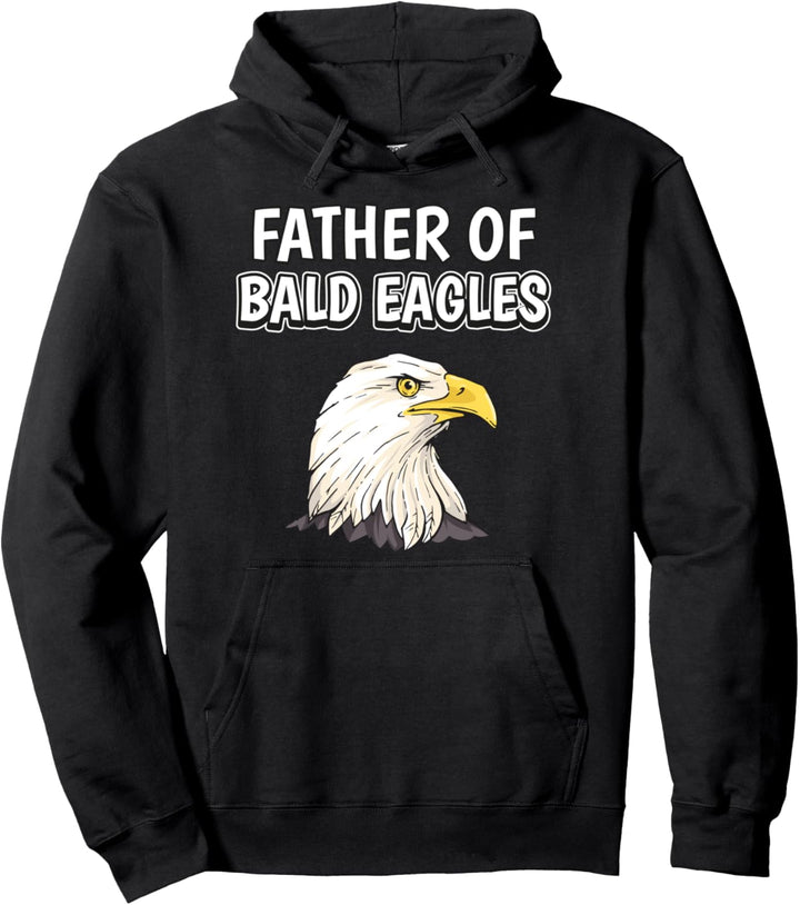 Herren Jungen Adler Papa Vatertag Weisskopfseeadler Pullover Hoodie