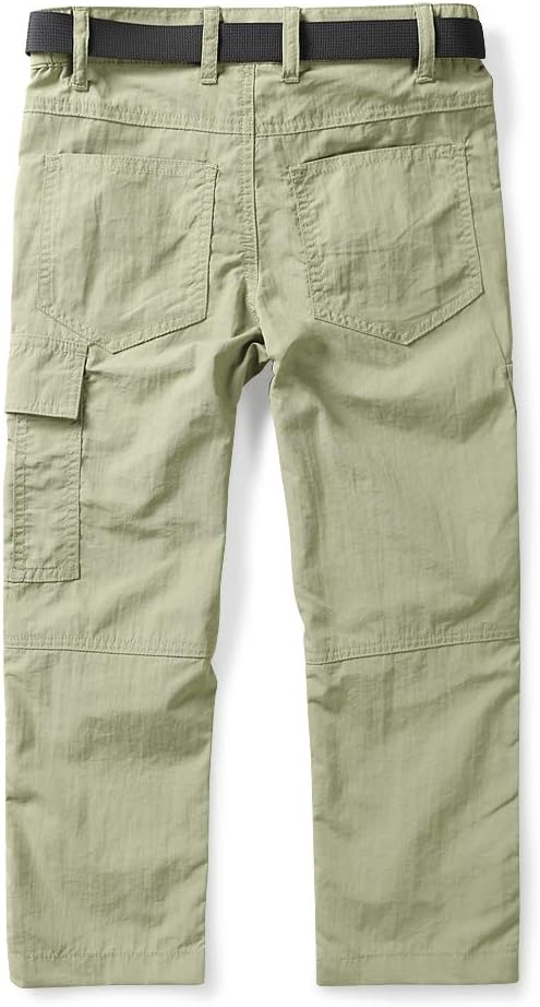 Aeslech Unisex Kinder Outdoorhose Wanderhose, Quick Dry Hosen für Jungen, Trekkinghose Camping Angel