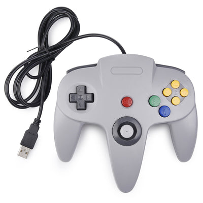 miadore 2X N64 USB Retro 64-Bit Controller Wired PC Gamepad Klassischen Joypad Joystick Für MAC Wind