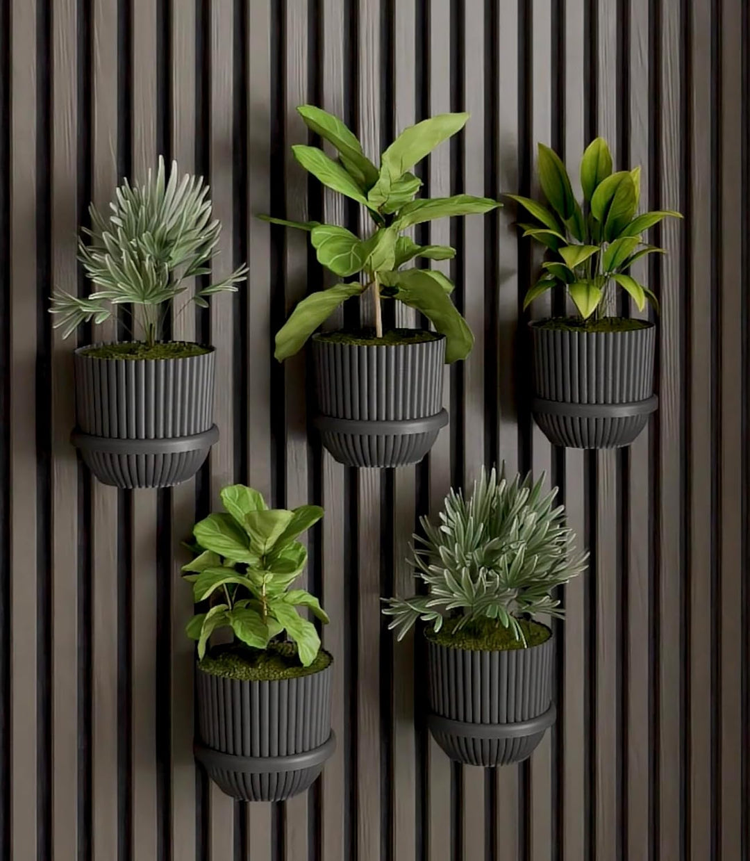 Akustikpaneel 2X Kleiner Ring + 2X Kleiner Topf 2x Ring Small + 2x Pot Small, 2x Ring Small + 2x Pot