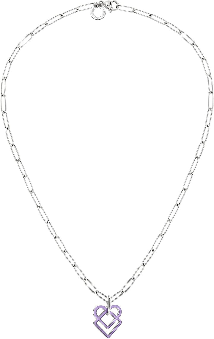 Liebeskind Damen-Kette Edelstahl 32022578 Flieder, Flieder