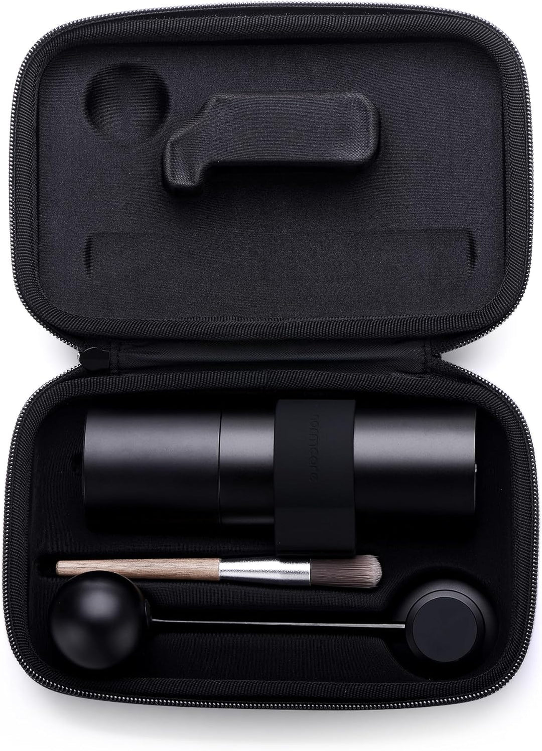 Normcore Manuelle Kaffeemühle V3, Hand-Kaffeemühle mit 46 mm zeitgenössischem konischem Fräser, inte