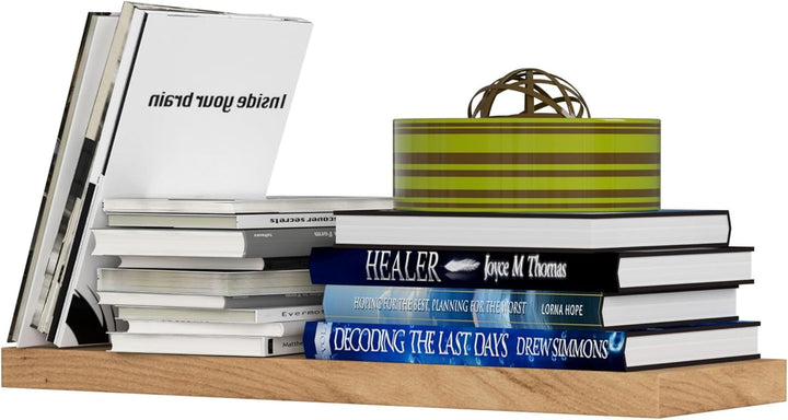 AKORD Wandregal PS-3 60 cm | Bücherregal Spielzeug Blumen Dekorationen | für Wohnzimmer Schlafzimmer