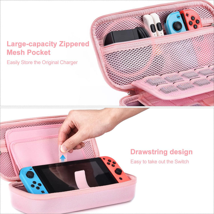 Switch Tasche für NS Switch - innoAura 18 in 1 Switch Zubehör mit Switch Hülle, Switch Hülle, Switch