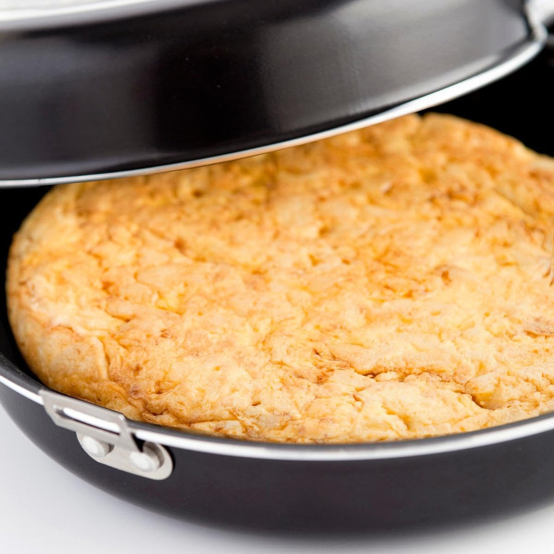 Quid Gastro Fun Doppelpfanne für Tortilla, 26 cm centimeters, centimeters