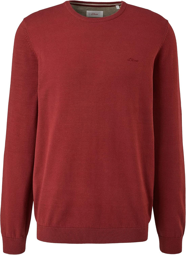 s.Oliver Herren Pullover S 3877 Rot, S 3877 Rot