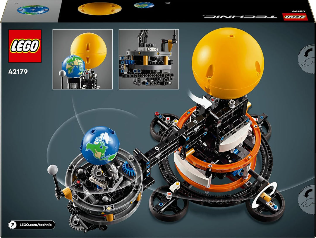 LEGO Technic Sonne Erde Mond Modell Spielset, Geschenk für Kinder ab 10 Jahren, Weltraum Spielzeug z