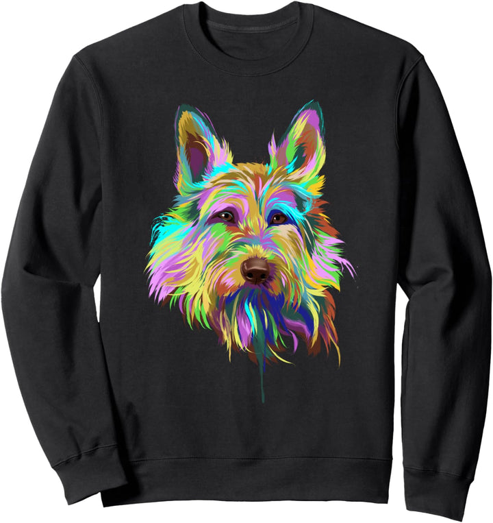 Splash Hund Berger de Picardie Sweatshirt