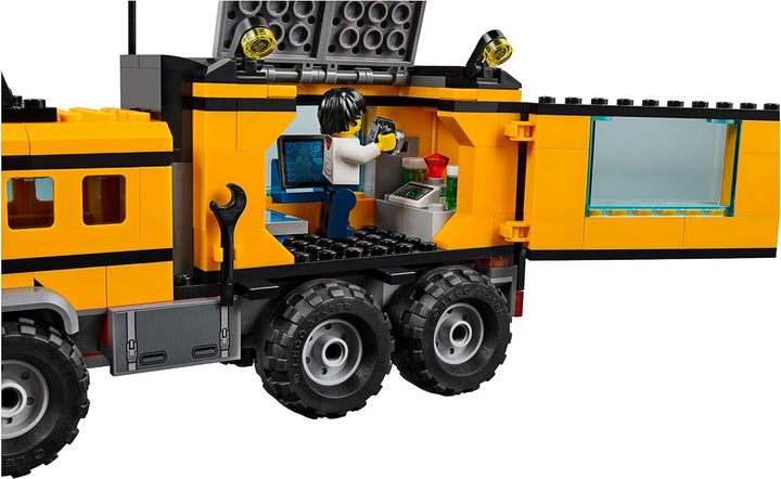 LEGO City 60160 - "Mobiles Dschungel-Labor Konstruktionsspiel, bunt