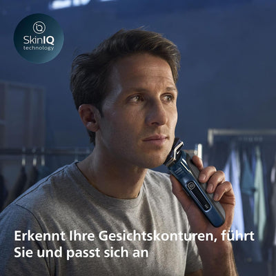 Philips Shaver Series 7000 – Elektrischer Nass- und Trockenrasierer für Herren mit aufklappbarem Tri