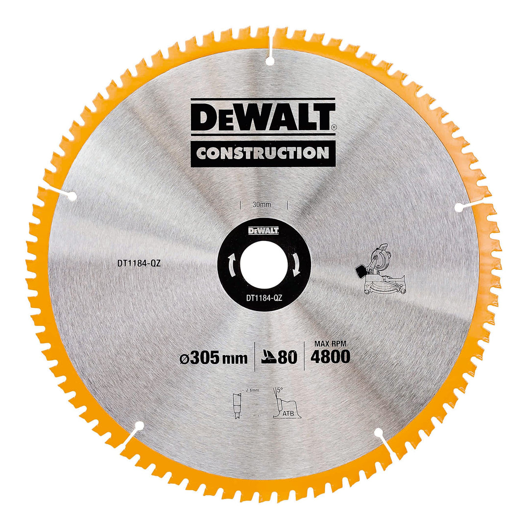 Bau Kreissägeblatt Stationaer 305x30x2.41 80WZ 7°