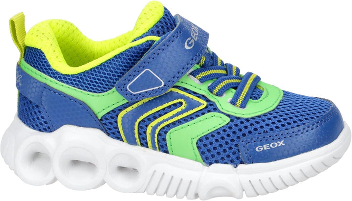 Geox Herren J Flexyper Boy ASneakers 35 EU Royal Lime, 35 EU Royal Lime