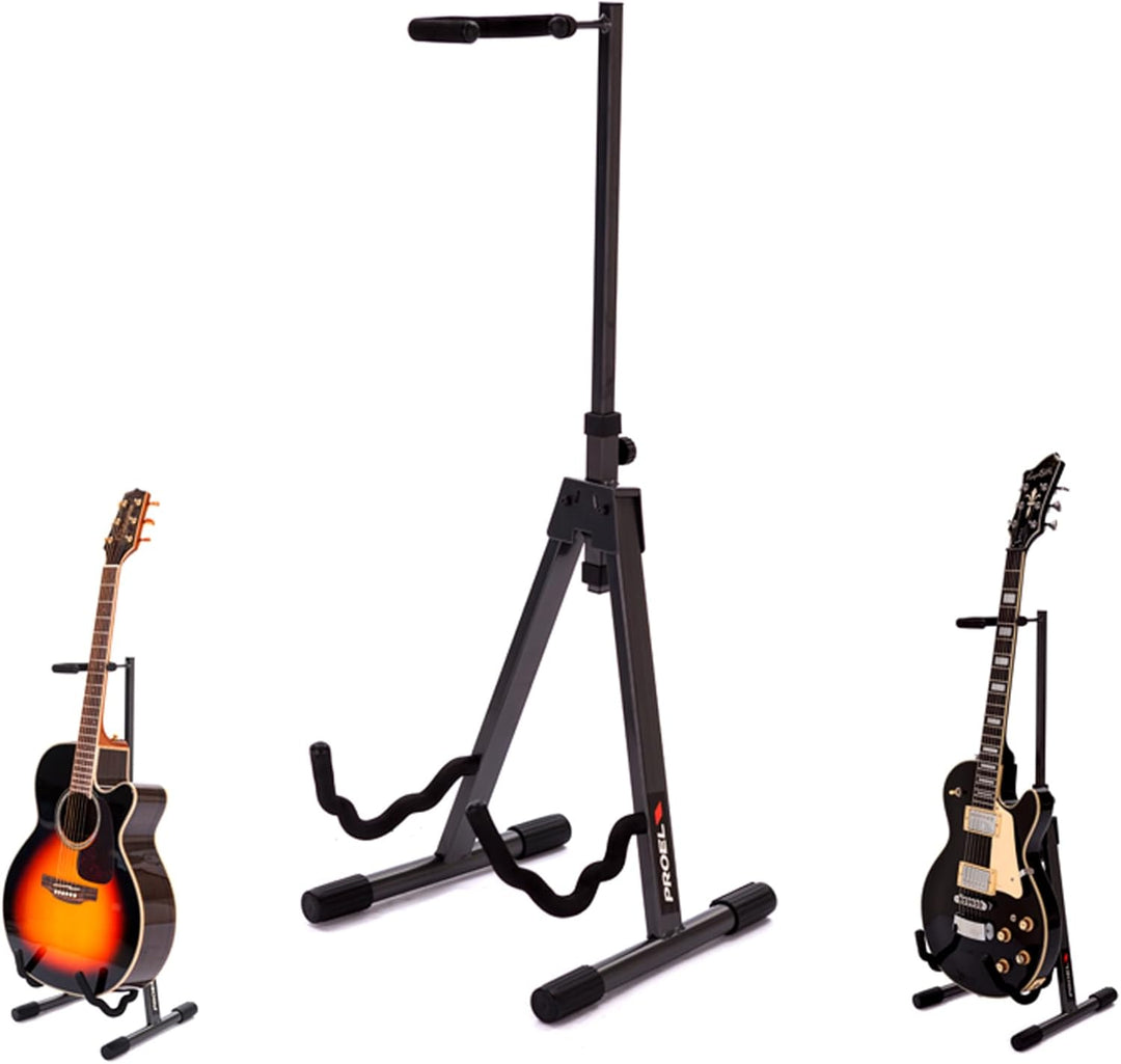 Proel FC720 - Universalständer für Bass, E-Gitarre, Klassik und Akustikgitarre mit Universalarmen