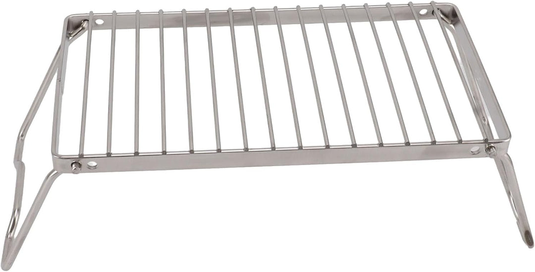 Klappbarer Lagerfeuergrill (Höhenverstellbar) klappbarer grillrost edelstahl Feuerstellen-Grillrost