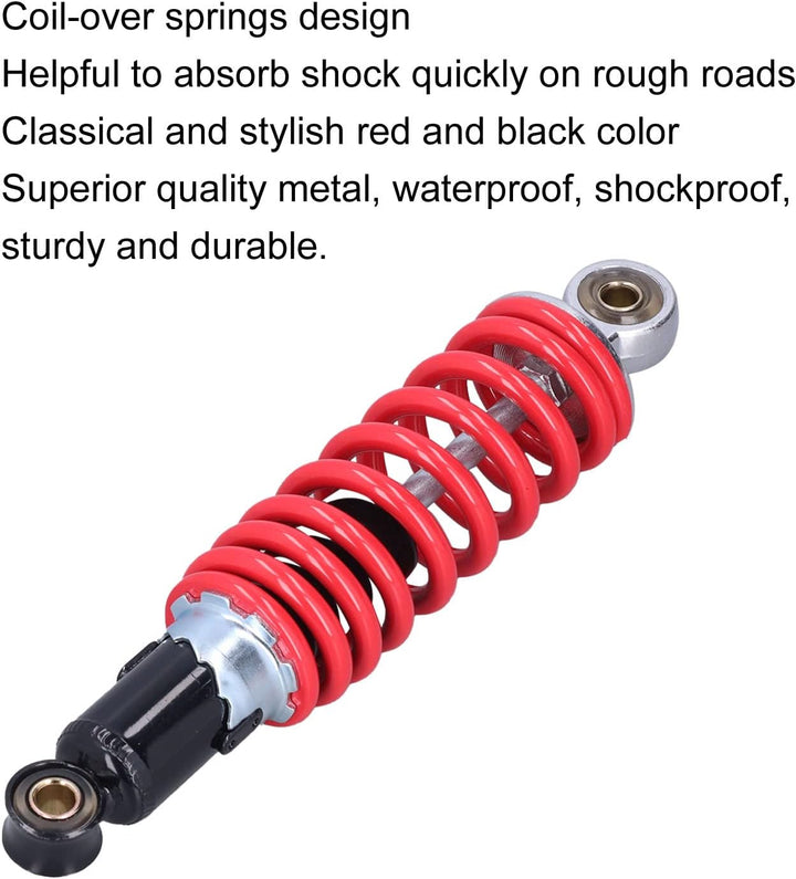 Stossdämpfer Hinten, 250 Mm / 9,84 Zoll Stossdämpfer Hinten für 70-125 CC Motorrad Pit Dirt Bike ATV