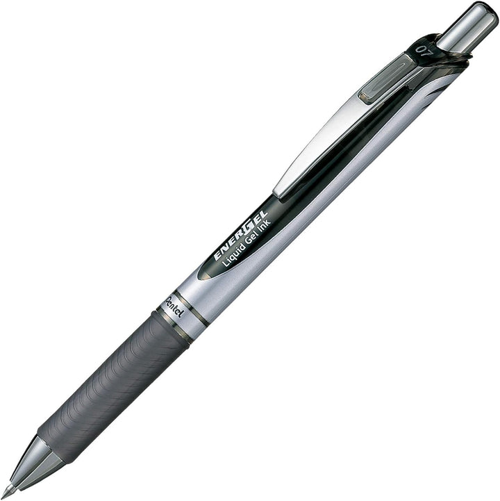 Pentel BL77-AO EnerGel Gel-Tintenroller mit Druckmechanik 0,7 mm Kugeldurchmesser = 0,35 mm Strichst