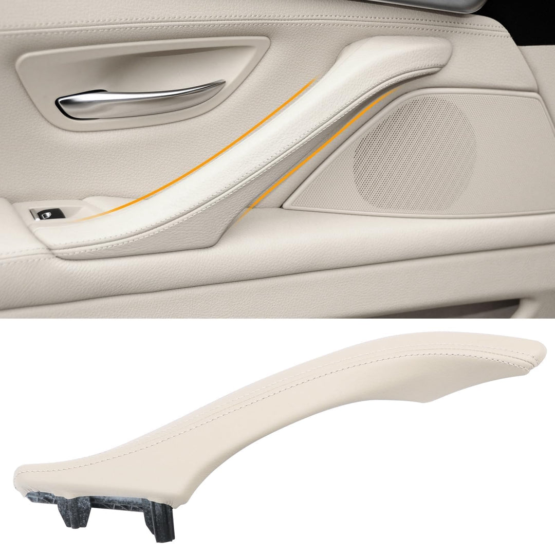 TTCR-II Kompatibel mit Türgriff BMW 5er F10/F11 Türgriff Innen Links Leder,Innentürgriff,Türgriffble