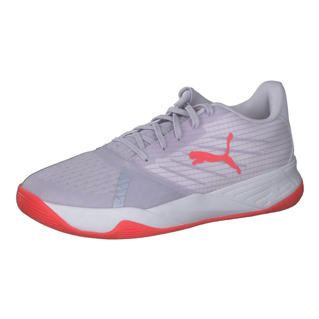 PUMA Herren Accelerate Pro Ii W+ Hallenturnschuh 40.5 EU Spring Lavender Red Blast Puma White, 40.5