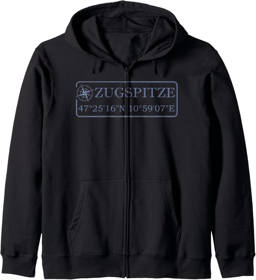 Zugspitze Souvenir Geschenk Wettersteingebirge Deutschland Kapuzenjacke