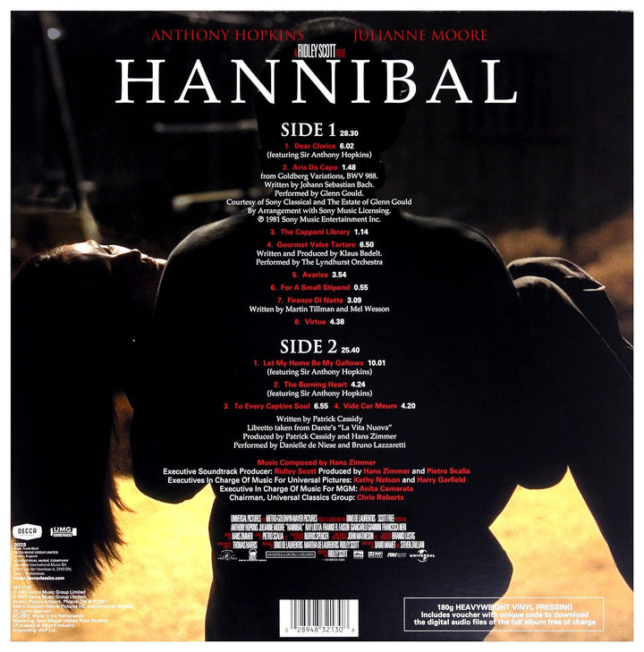 Hannibal-Music from Motion Picture, Vinyl