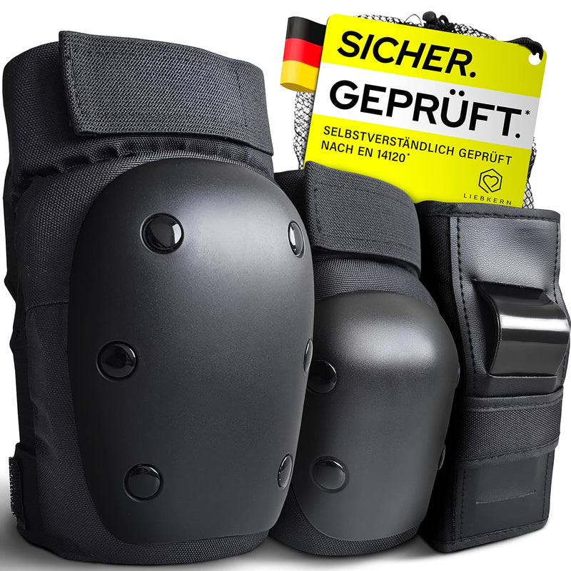 Liebkern Skate Protektoren Set für Erwachsene & Kinder [unisex] - Ideal für Inliner, Skateboard, Sco
