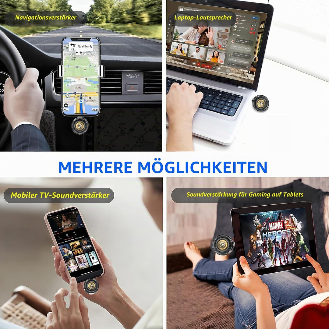 Tragbarer Mini-Lautsprecher, Typ-C Plug-in Verstärker für Telefon