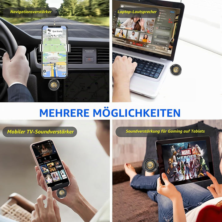 Tragbarer Mini-Lautsprecher, Typ-C Plug-in Verstärker für Telefon