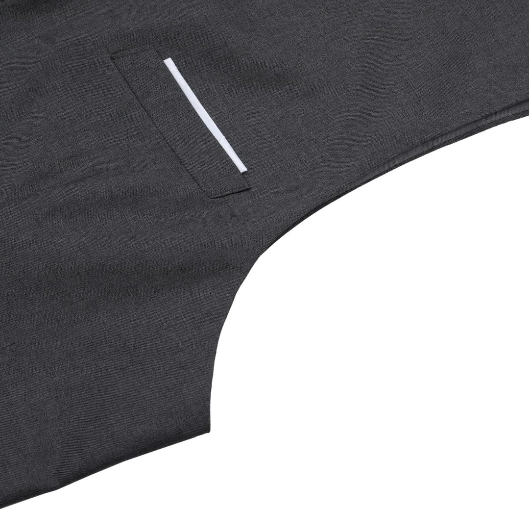 Herren Anzug 3 Teilig Slim Fit Reihe Einfarbig Stoff Business Shawl Kragen Klassisch Tunika XS #987