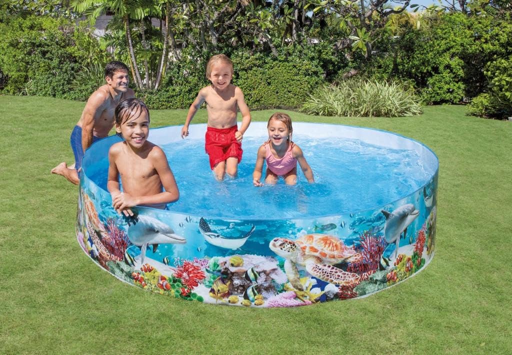 Intex 58472 - Schwimmbad Barriera Corallina, 244 x 46 cm