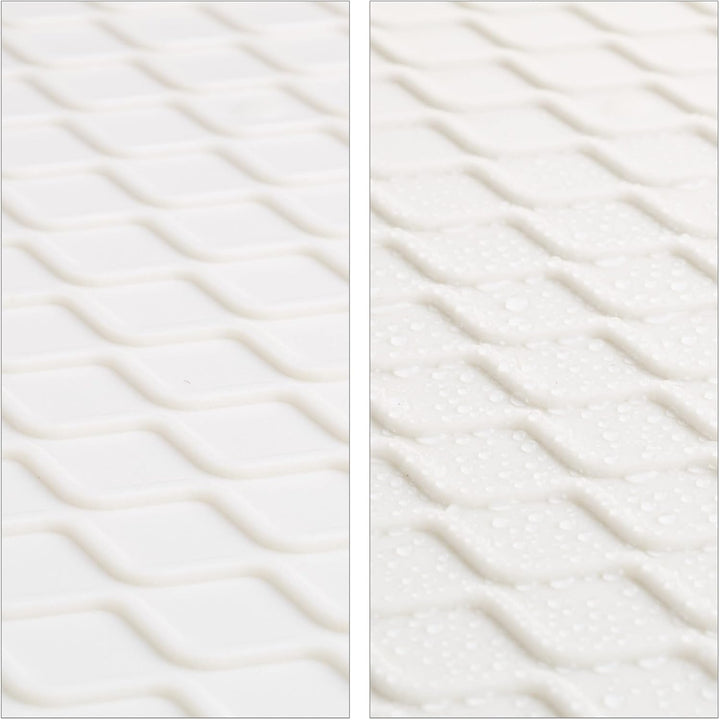 Relaxdays Schuhabtropfschale XL, 3er Set, Unterlage für nasse Schuhe, 60 x 40 cm, grosse Schuhablage