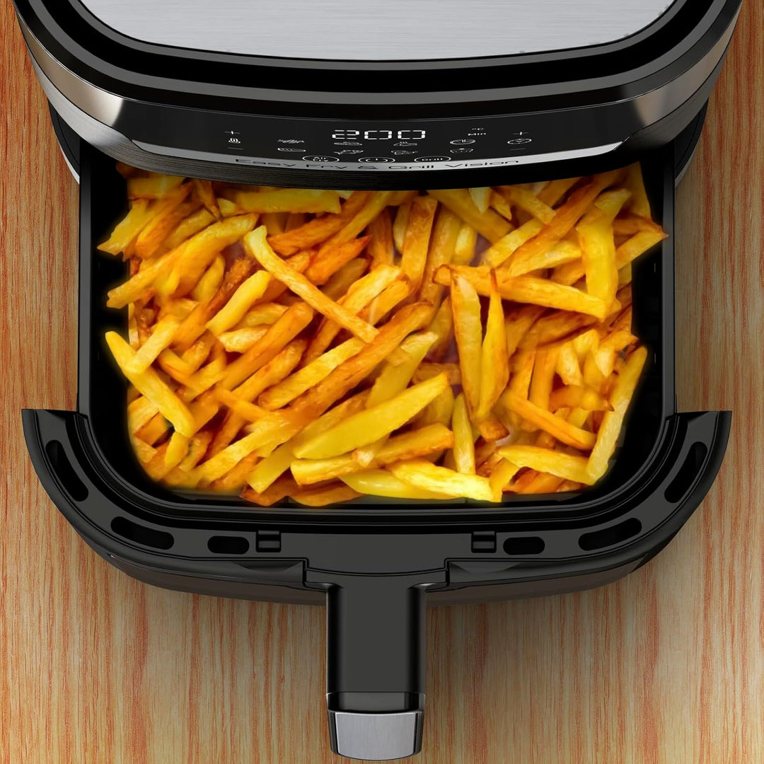 Tefal EY5068 Easy Fry & Grill Vision Heissluftfritteuse | 4,2 L Kapazität | 2-in-1 Technologie | Sic
