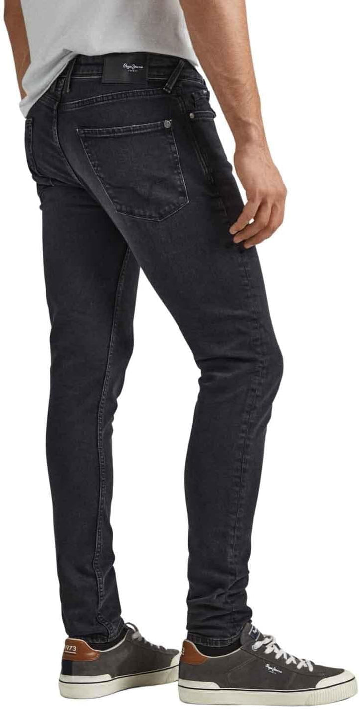 Pepe Jeans Herren Jeans Finsbury 28W / 34L Black (Denim-xv1), 28W / 34L Black (Denim-xv1)