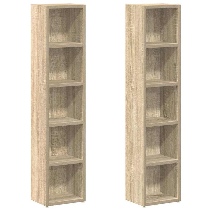 vidaXL 2X CD Regal Ständer Standregal Wandregal Medienregal Dekoregal Aufbewahrung Büroregal für 160