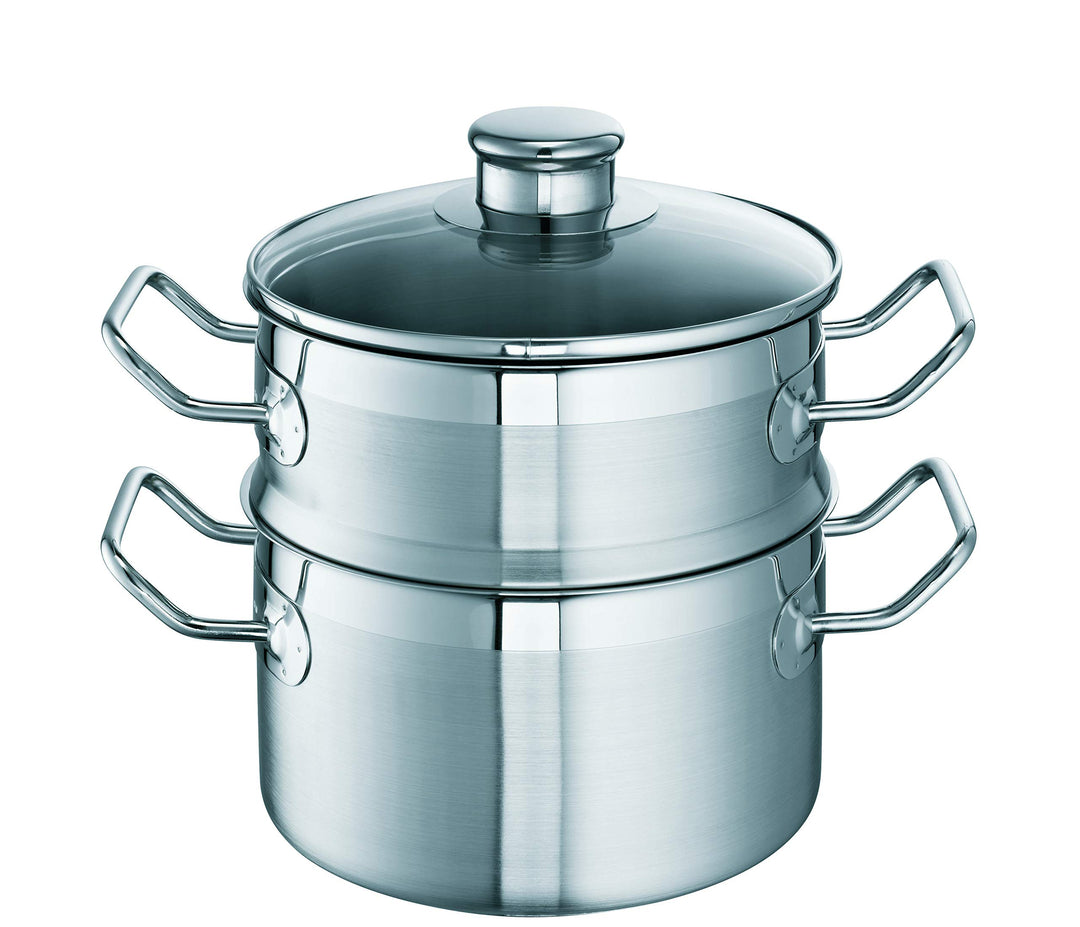 Schulte-Ufer 0128-20 i Alles-Dämpfer Profi-Line i, 20 cm, Edelstahl