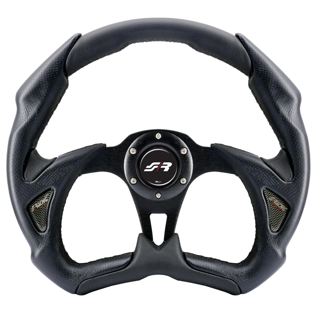 Simoni Racing X5350PUN/P X5 Black Universal Steering Wheel, Schwarz