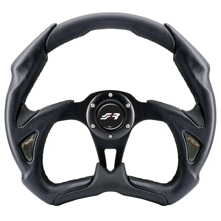 Simoni Racing X5350PUN/P X5 Black Universal Steering Wheel, Schwarz