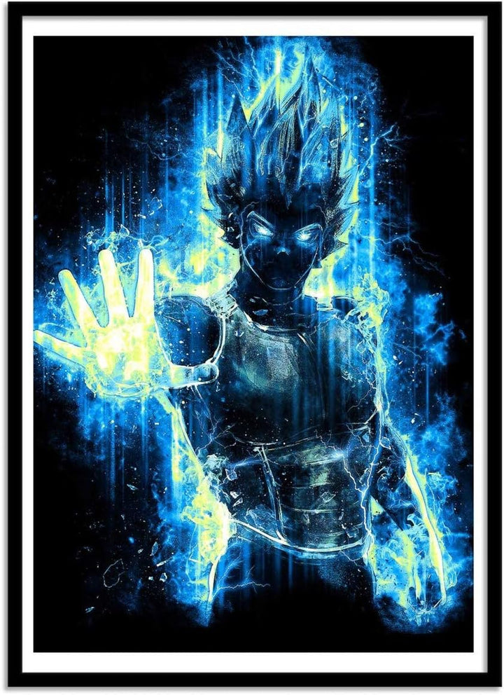 Wall Editions Art-Poster - God Vegeta - Barrett Biggers