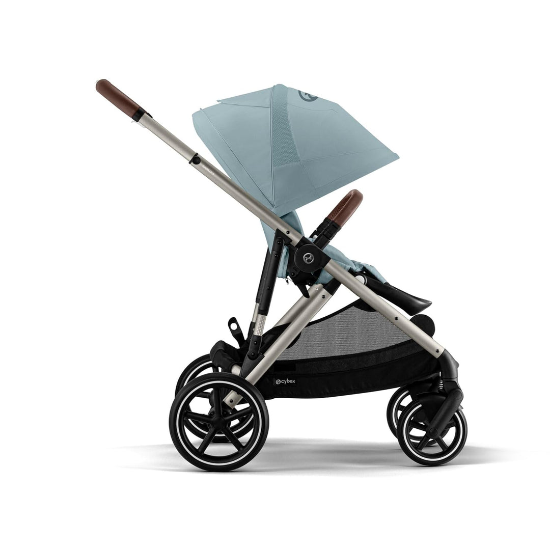 CYBEX Gold Kinderwagen GAZELLE S, Ab Geburt bis ca. 4 Jahre, Max. 22 kg (Single-Modus) / 2x 22 kg (D