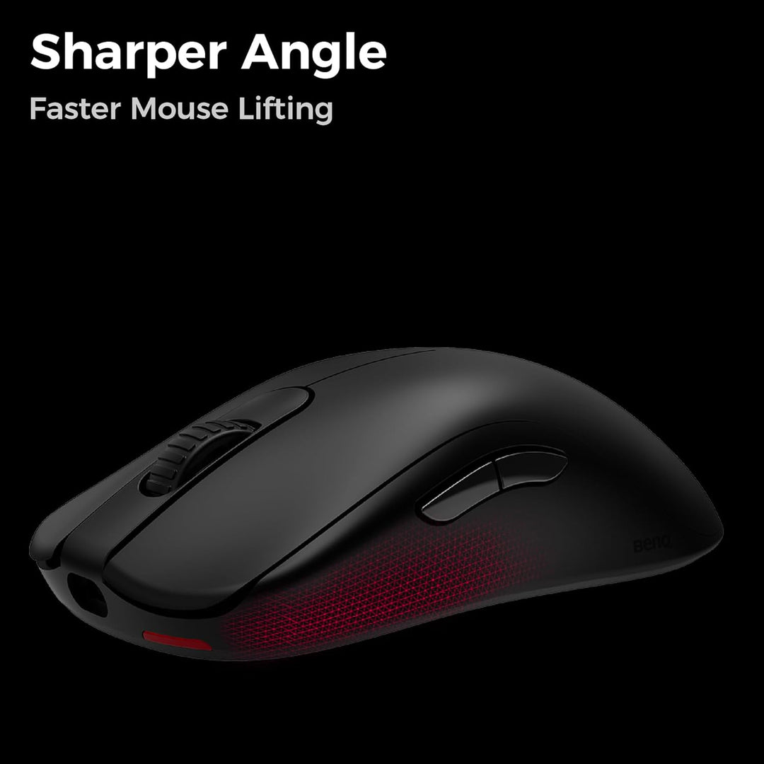 BenQ Zowie FK2-DW Kabellose Gaming eSoports Maus, Symmetrical, 4K Enhanced Receiver, 65g, Driverless